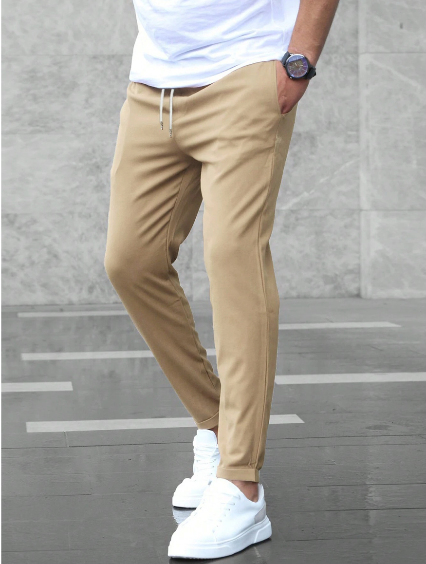 Herren Stretch Hose bequeme und schlanke Passform | Atmungsaktif und formstabil | Ideal für Freizeit und im Büro