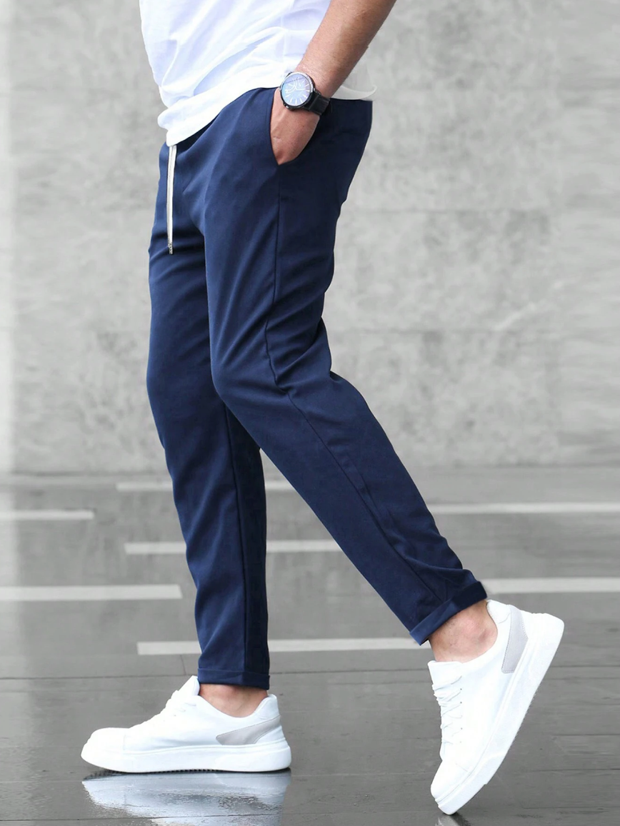 Herren Stretch Hose bequeme und schlanke Passform | Atmungsaktif und formstabil | Ideal für Freizeit und im Büro