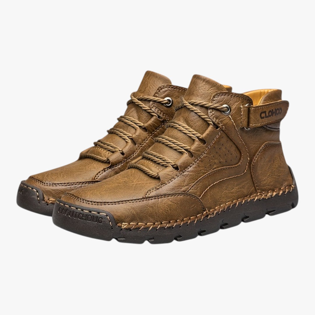 Herren Winterschuhe | Gefütterte Schnürstiefel Knöchelhoch