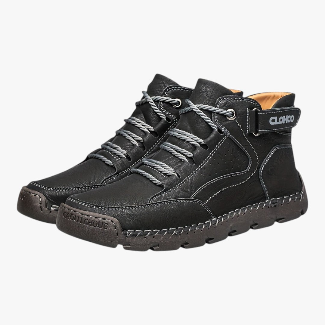 Herren Winterschuhe | Gefütterte Schnürstiefel Knöchelhoch