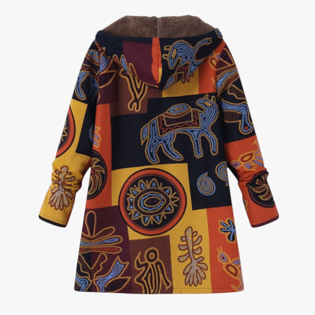 Damen Winterjacke mit Kapuze | Lang