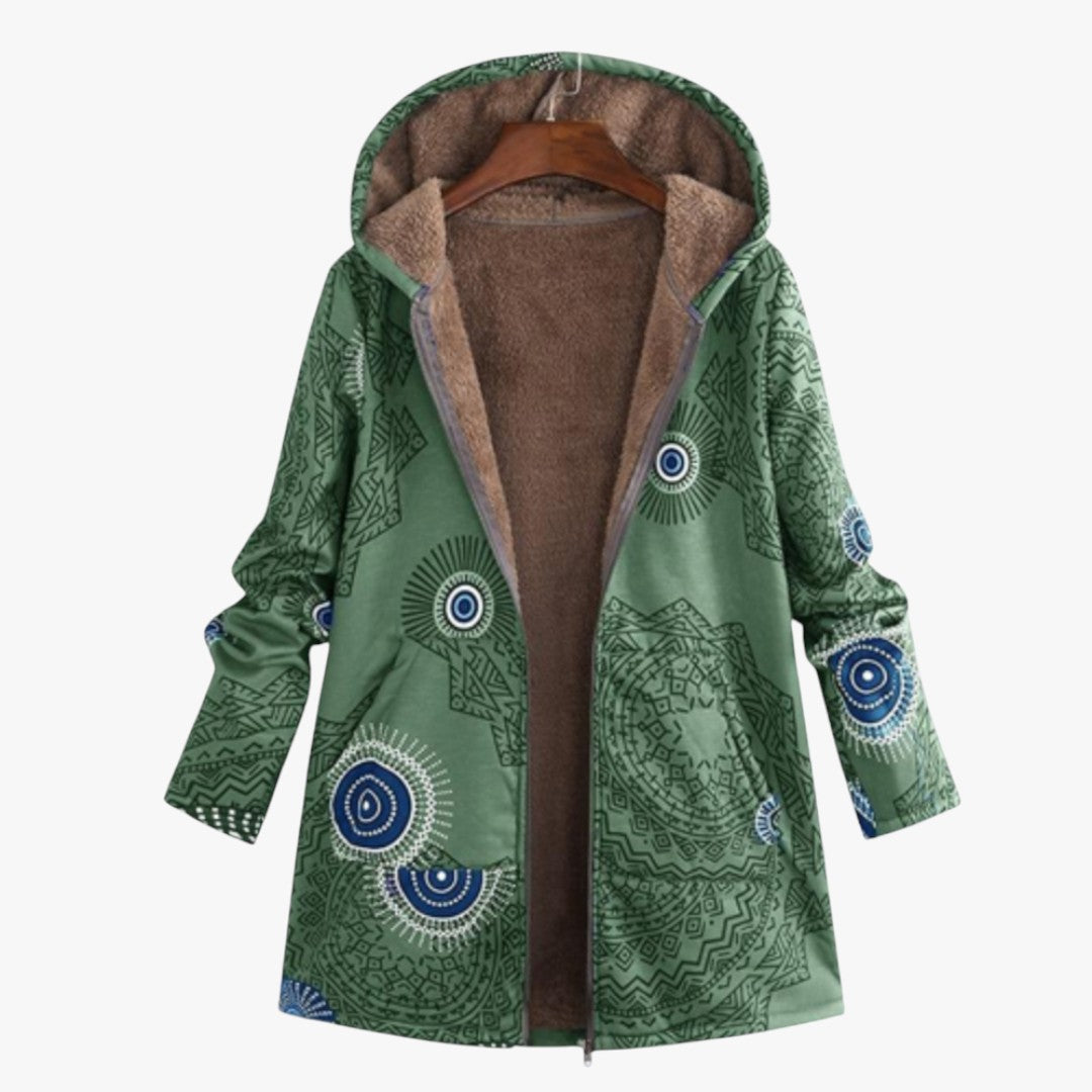 Damen Winterjacke mit Kapuze | Lang
