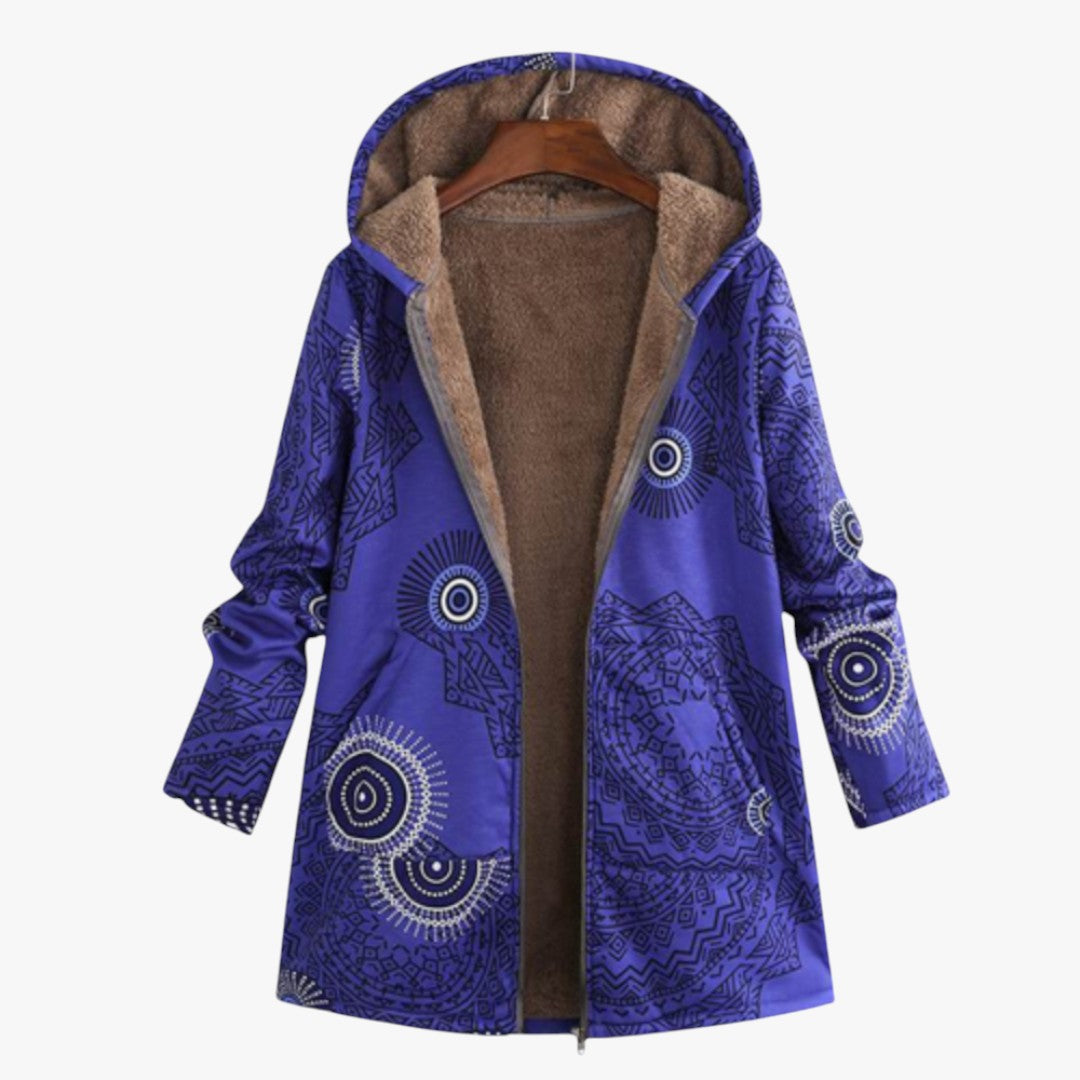 Damen Winterjacke mit Kapuze | Lang