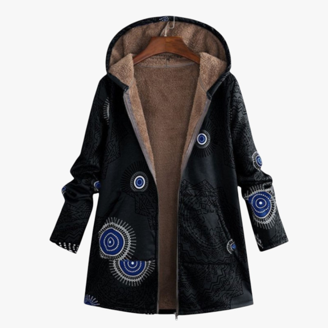 Damen Winterjacke mit Kapuze | Lang