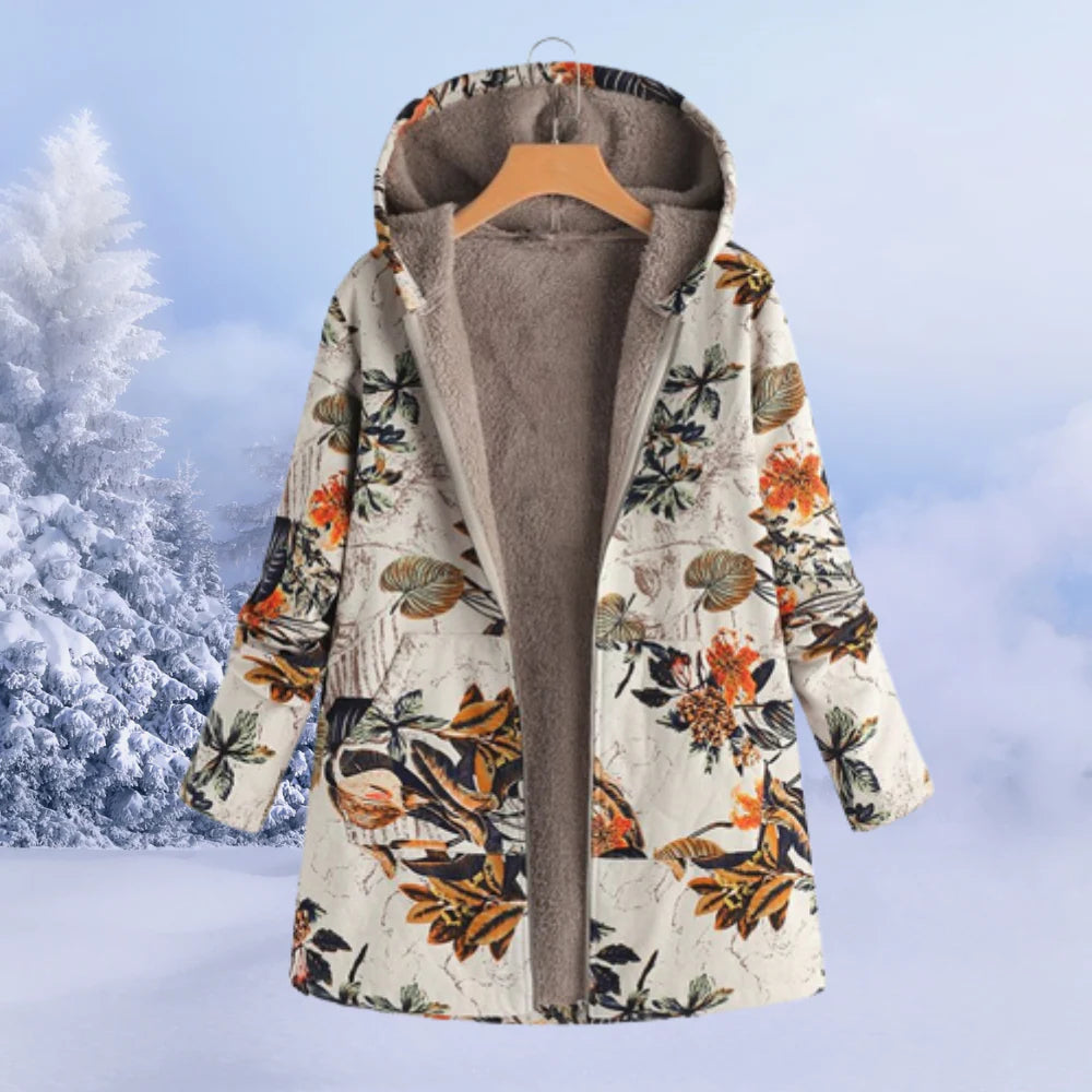 Damen Winterjacke mit Kapuze | Lang
