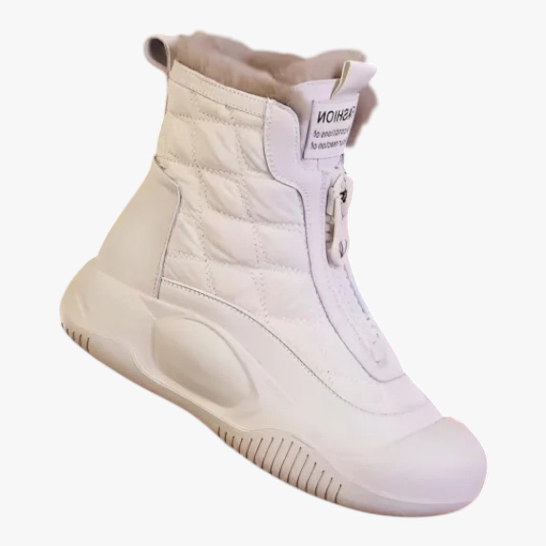 Damen Winter Schneestiefel mit Futter | Reißverschluss