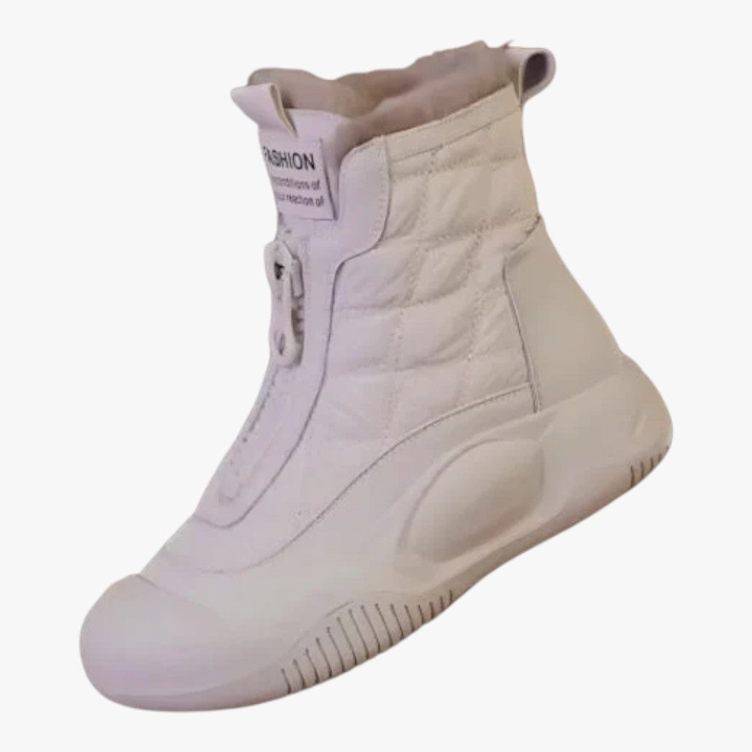 Damen Winter Schneestiefel mit Futter | Reißverschluss