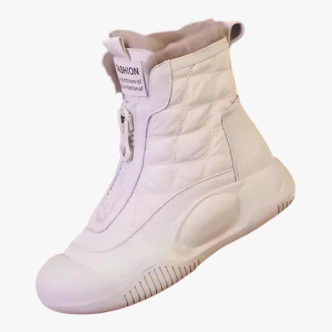 Damen Winter Schneestiefel mit Futter | Reißverschluss