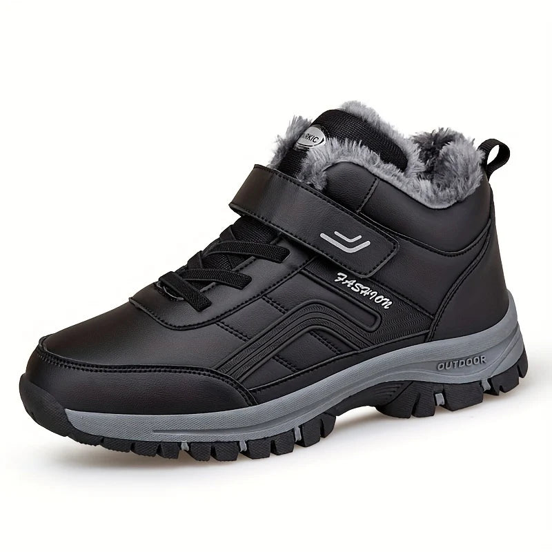 Herren Winterschuhe | Stiefel Mittelhoher Schnitt mit Schnürung