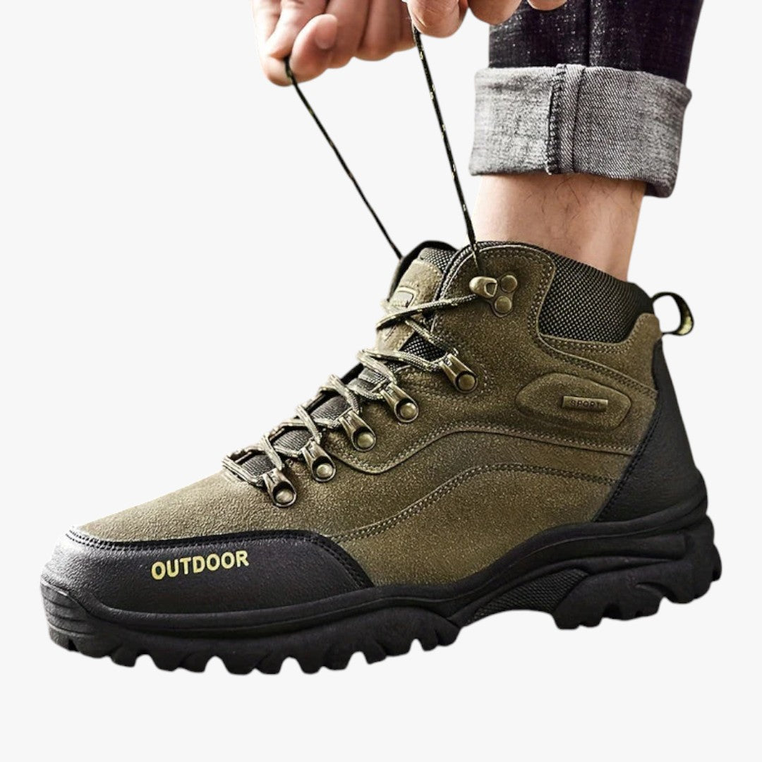 Winterschuhe Herren | Hoher Schnitt Outdoor Stiefel Mit Schnürung