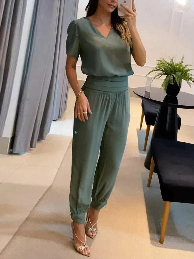 Ismeria Damen Set – Elegante Kombination in 11 Farben