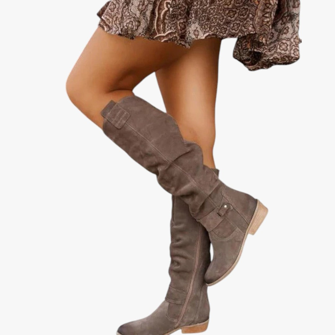 Kniehohe Winterstiefel für Damen