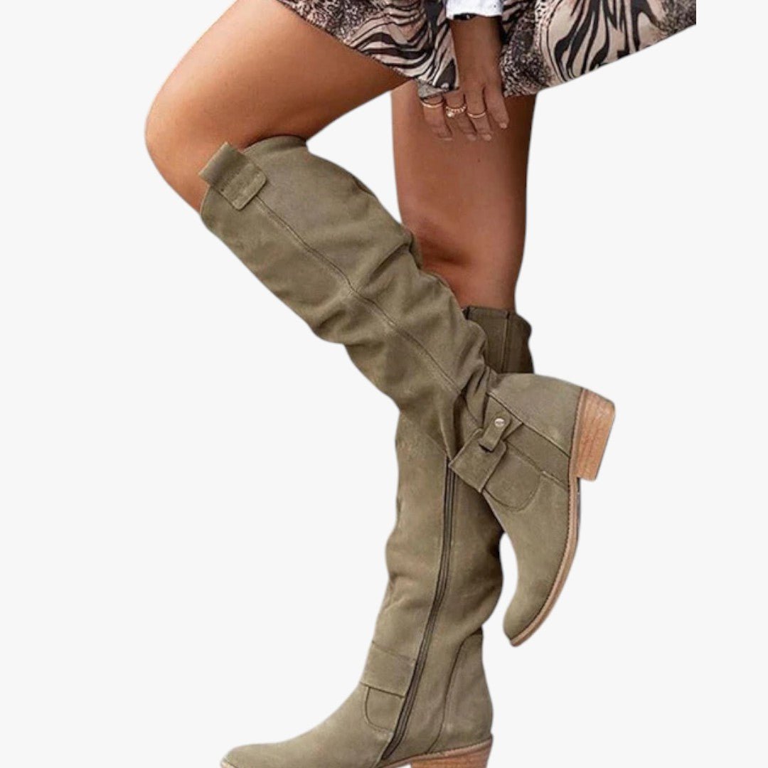 Kniehohe Winterstiefel für Damen