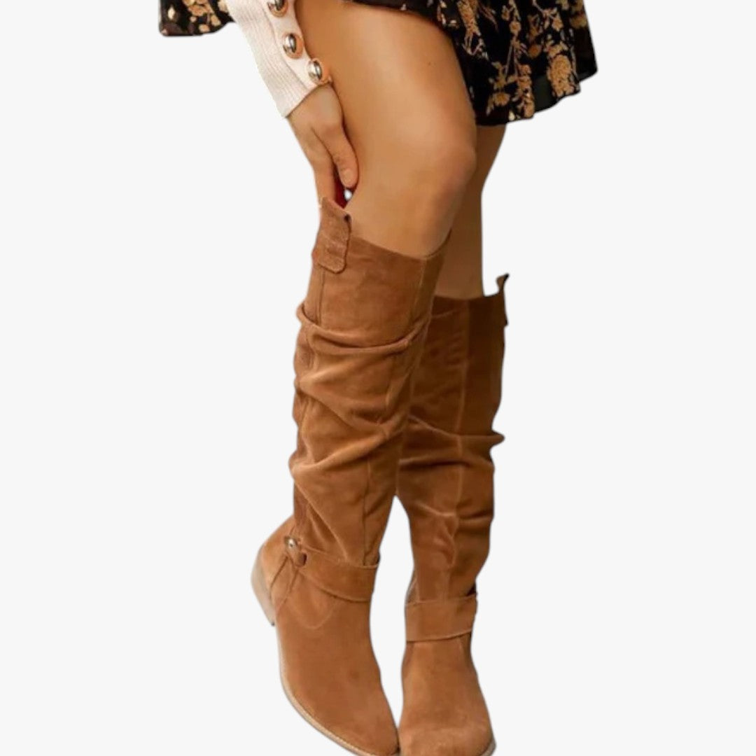 Kniehohe Winterstiefel für Damen