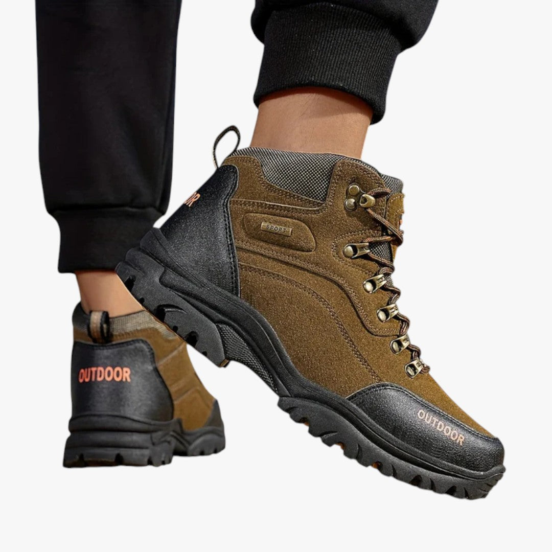 Winterschuhe Herren | Hoher Schnitt Outdoor Stiefel Mit Schnürung
