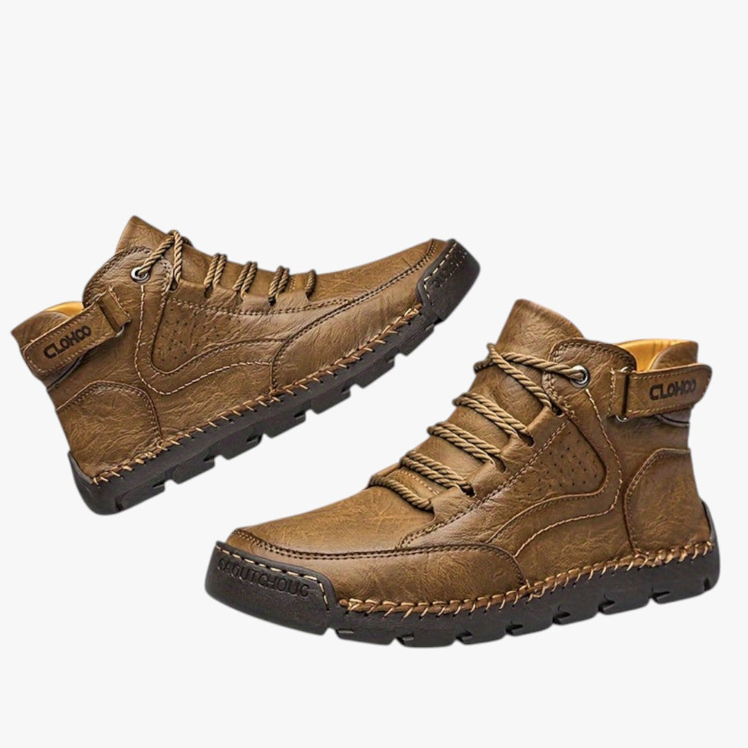 Herren Winterschuhe | Gefütterte Schnürstiefel Knöchelhoch