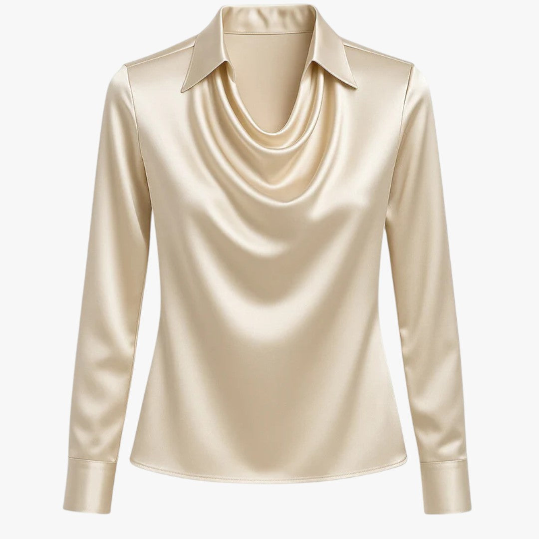 Damenbluse mit Kragen | Winter