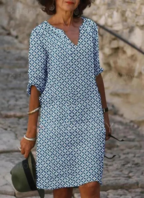 Variant image for Elegantes Damenkleid Gerda – Lockere Passform für den Sommer-11