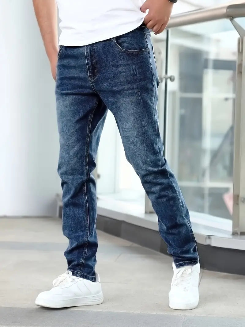 Herren Slim Fit Jeans für den Winter