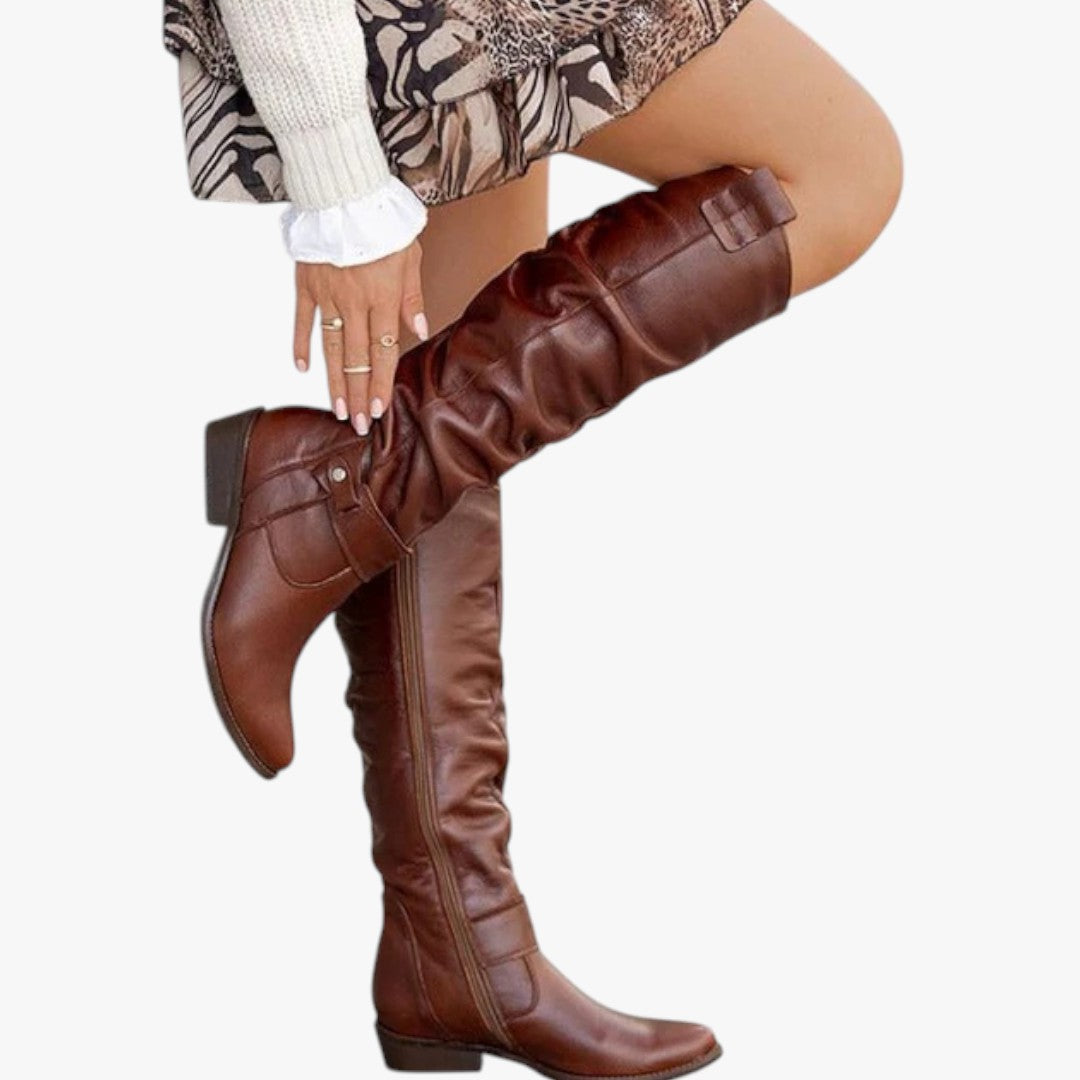 Kniehohe Winterstiefel für Damen