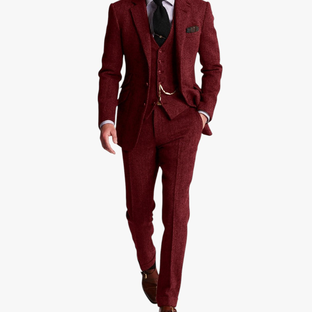 Herren Dreiteiler Anzug für festliche Anlässe