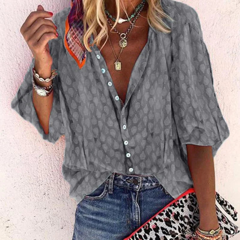 Leichte und trendige Sommerbluse für Damen