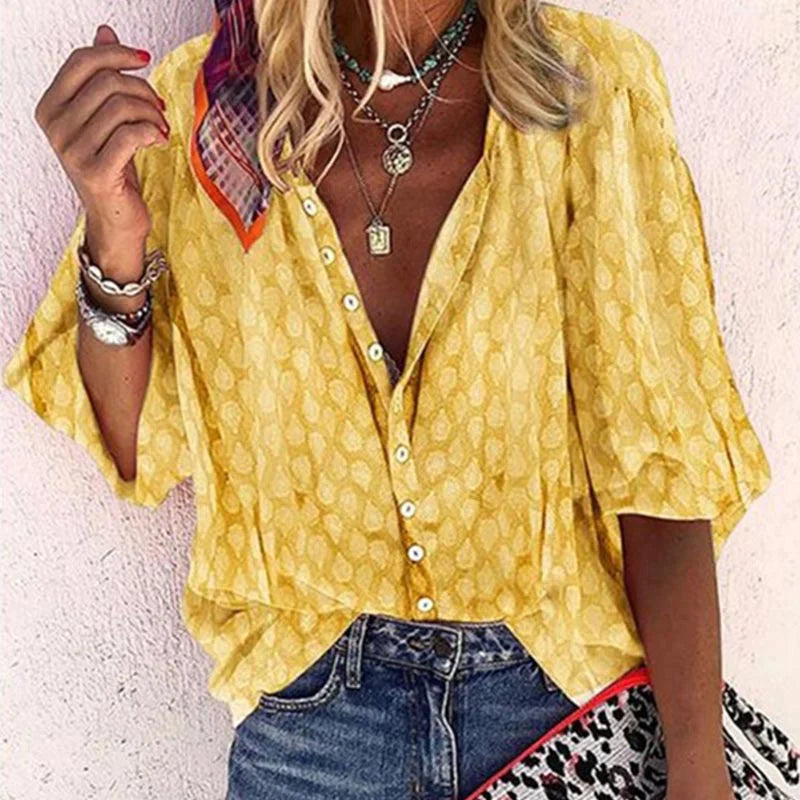 Leichte und trendige Sommerbluse für Damen