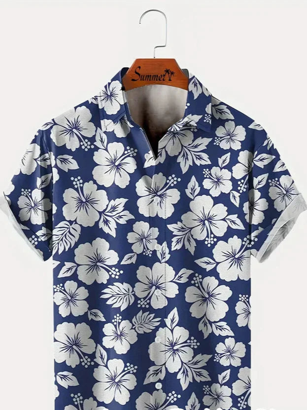 Herren modernes Hawaii Hemd | Sommerlich und lässig