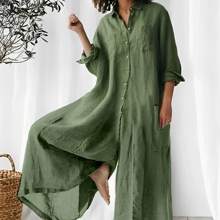 Eleganter Damen Jumpsuit Rosanna – Ideal Für Hochzeiten-1