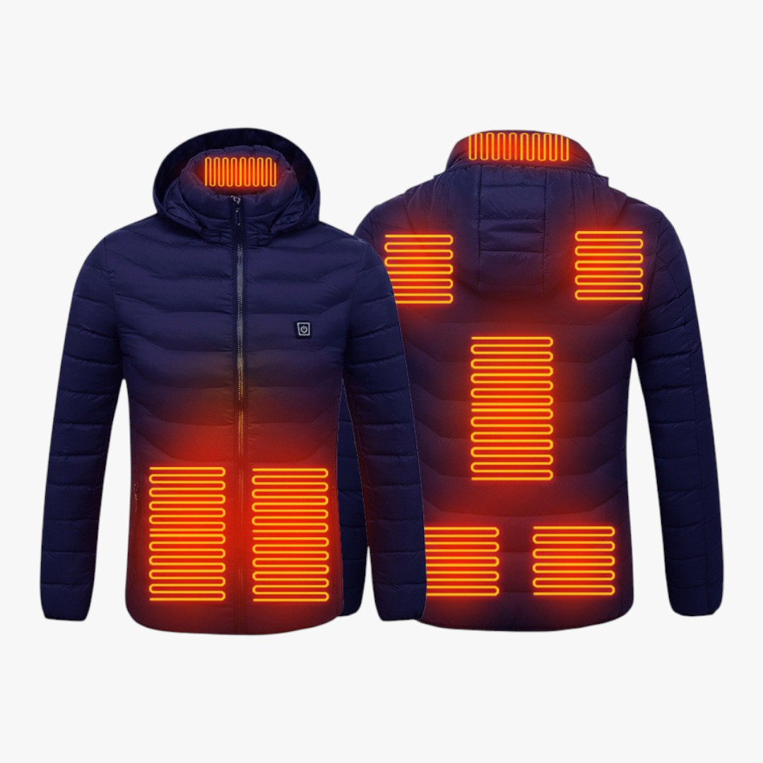 Herren Winterjacke mit Kapuze für kalte Tage | Kurz