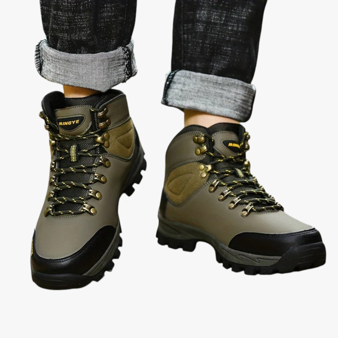 Winterschuhe Herren | Hoher Schnitt Outdoor Stiefel Mit Schnürung