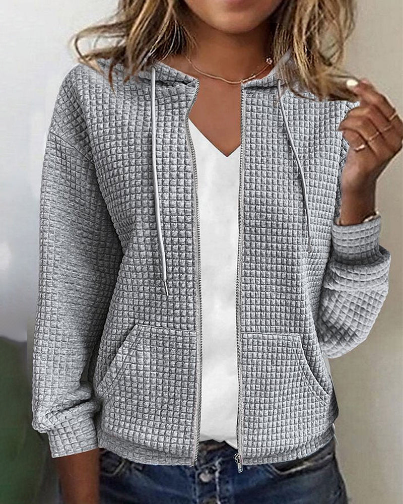 Damen moderne Kapuzenjacke | Perfekt für den Alltag