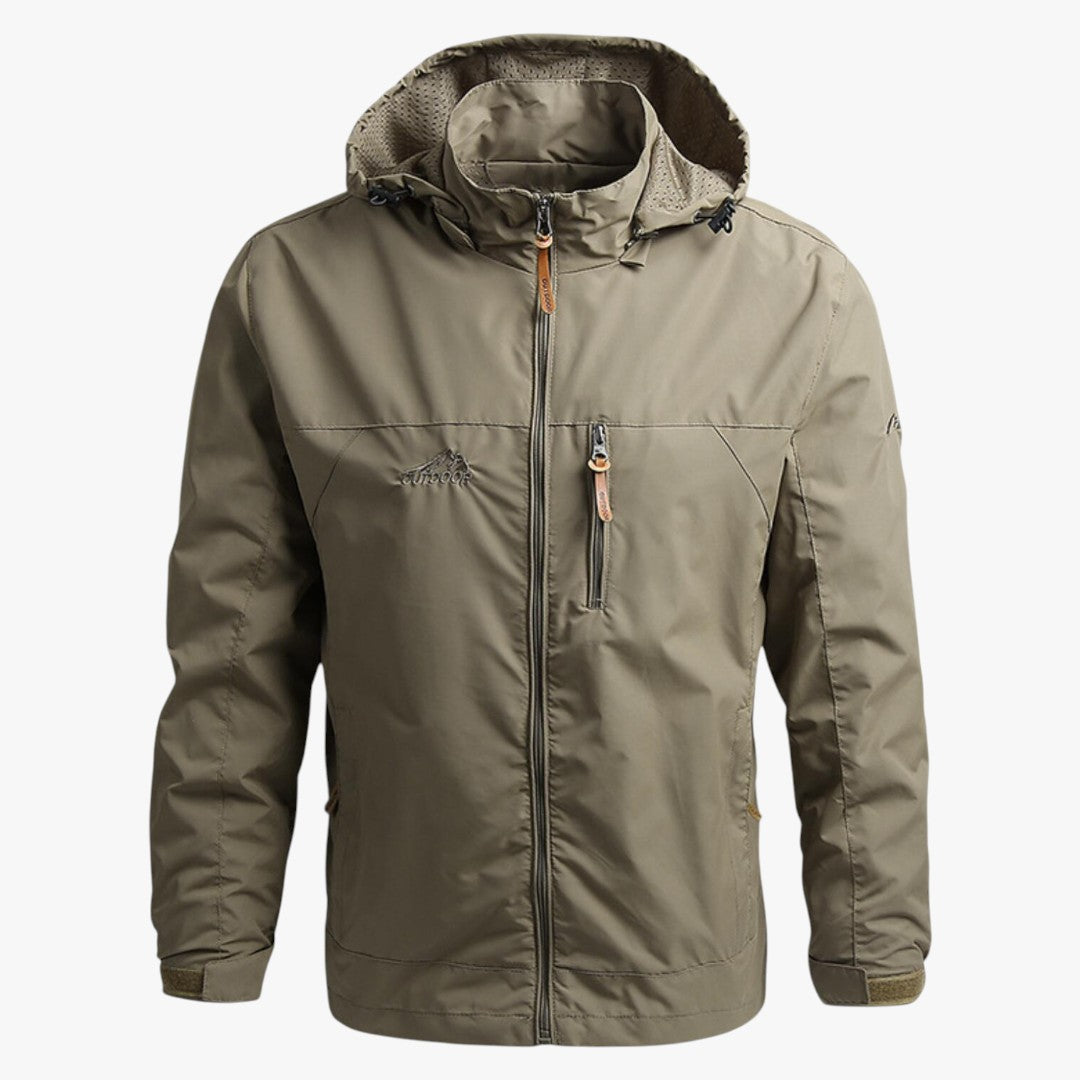 Herren Winterjacke mit Kapuze und Taschen | Kurz