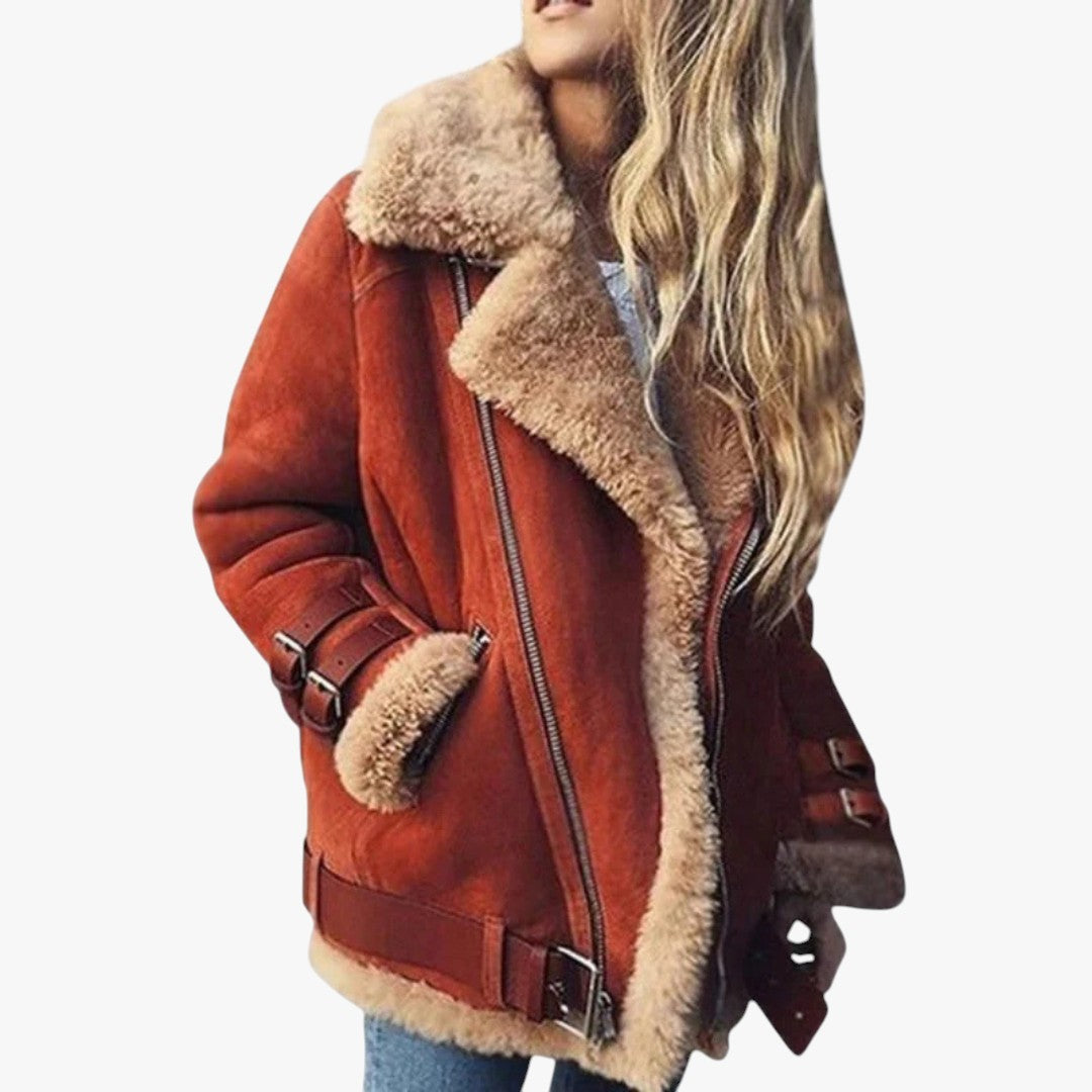 Damen Übergroße Winterjacke | Kurz