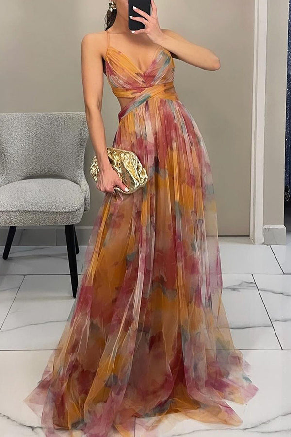 Atemberaubendes Damen Maxi Kleid für Hochzeitsgäste