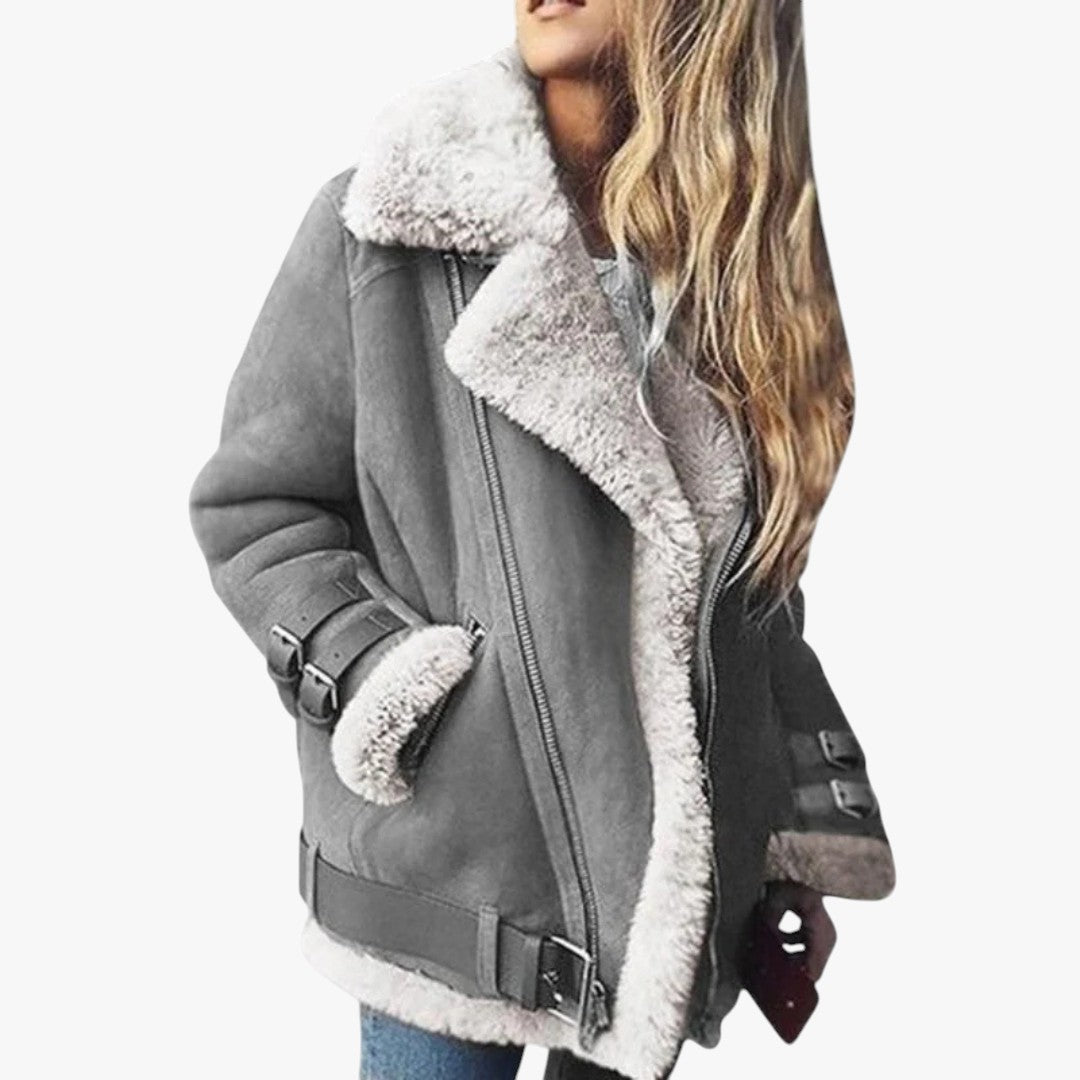 Damen Übergroße Winterjacke | Kurz