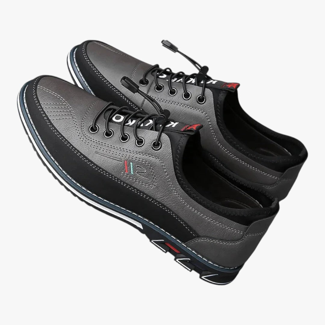Herren Winterschuhe mit elastischen Schnürsenkeln