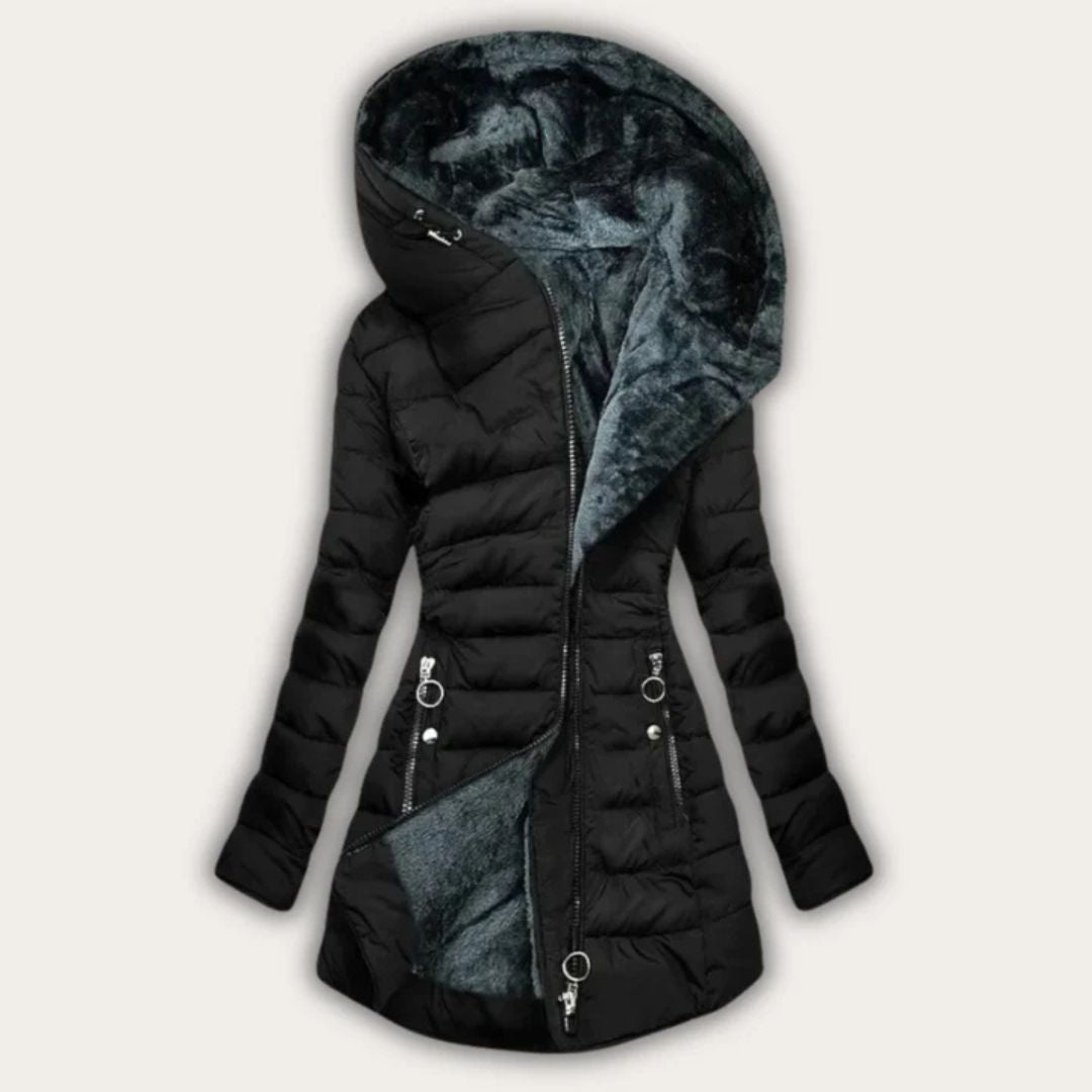 Damen Parka Daunen Winter Jacke | Lang