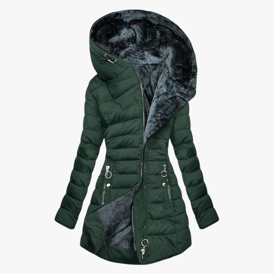 Damen Parka Daunen Winter Jacke | Lang
