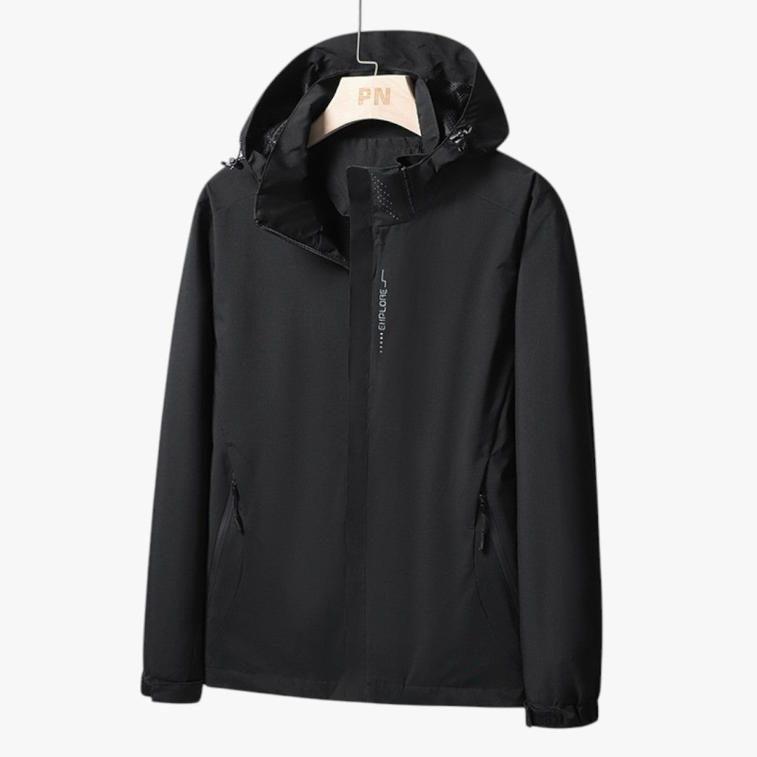 Leichte Damen Winter Skijacke mit Kapuze | Kurz