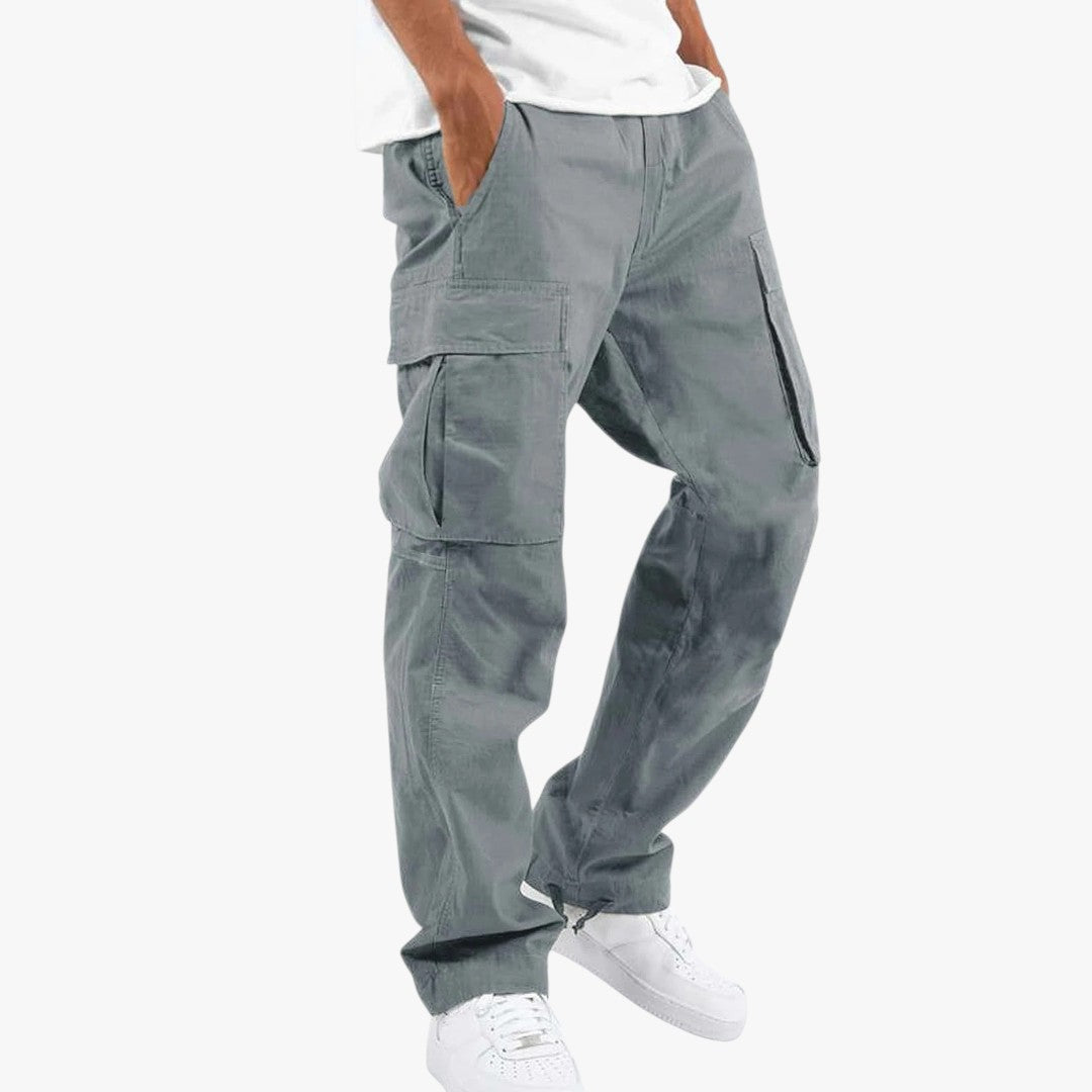 Herren Cargohose mit Taschen | Baggy