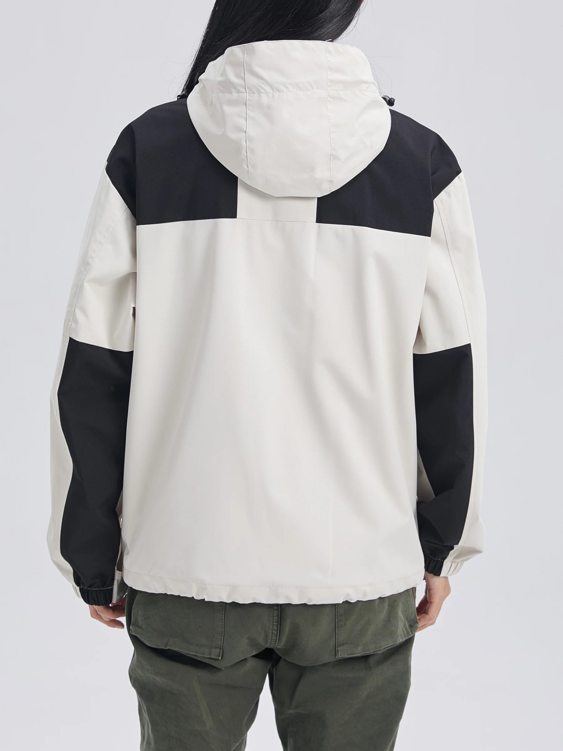 3-in-1 Winterjacke aus Fleece mit Kapuze für Damen | Kurz