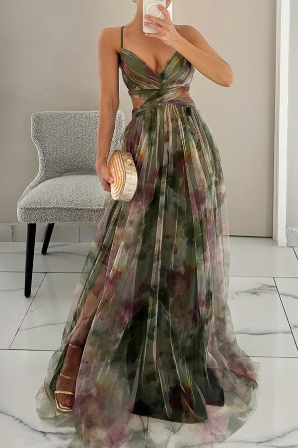 Atemberaubendes Damen Maxi Kleid für Hochzeitsgäste