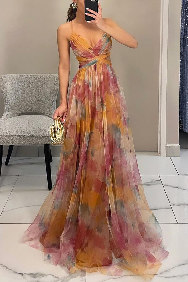 Atemberaubendes Damen Maxi Kleid für Hochzeitsgäste