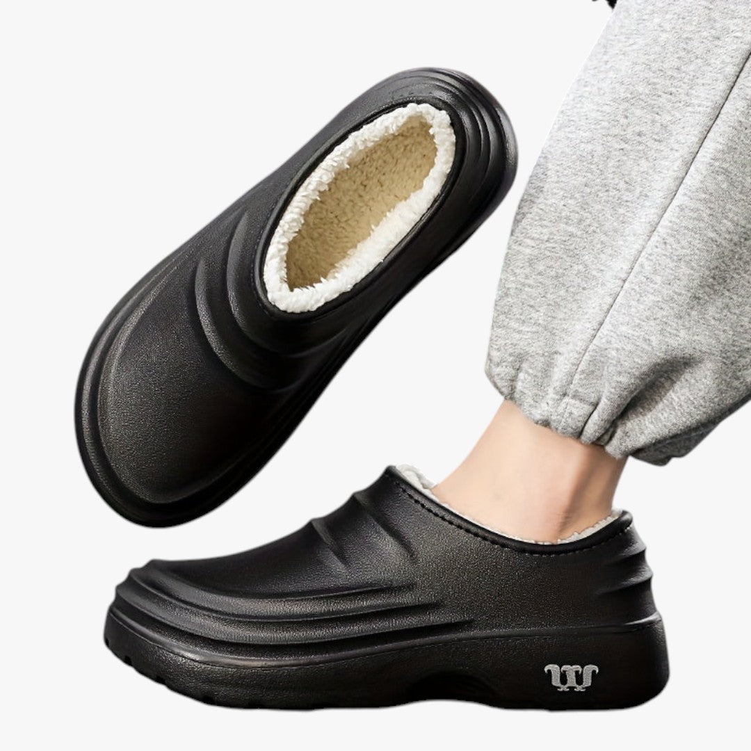 Gefütterte Herren Winter Schuhe | Clogs