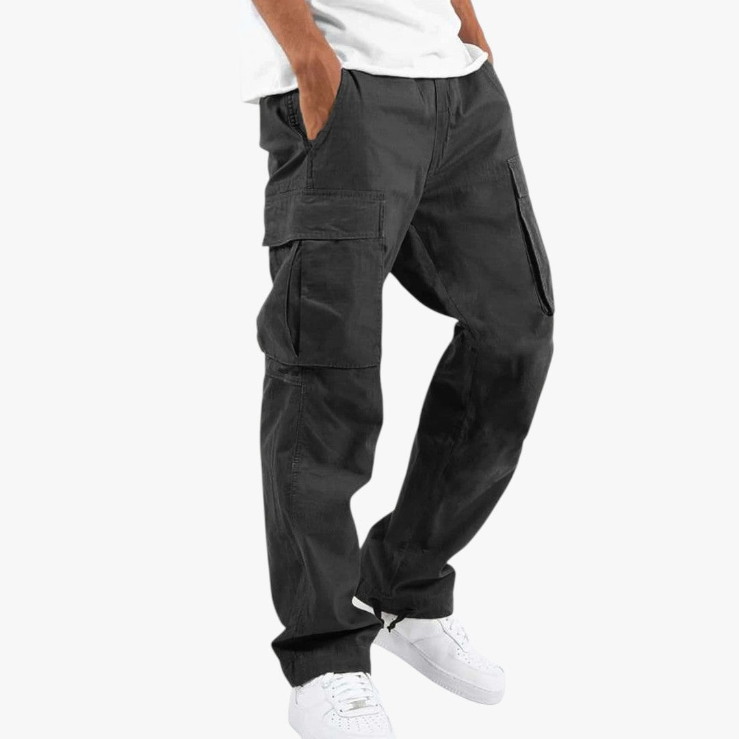 Herren Cargohose mit Taschen | Baggy