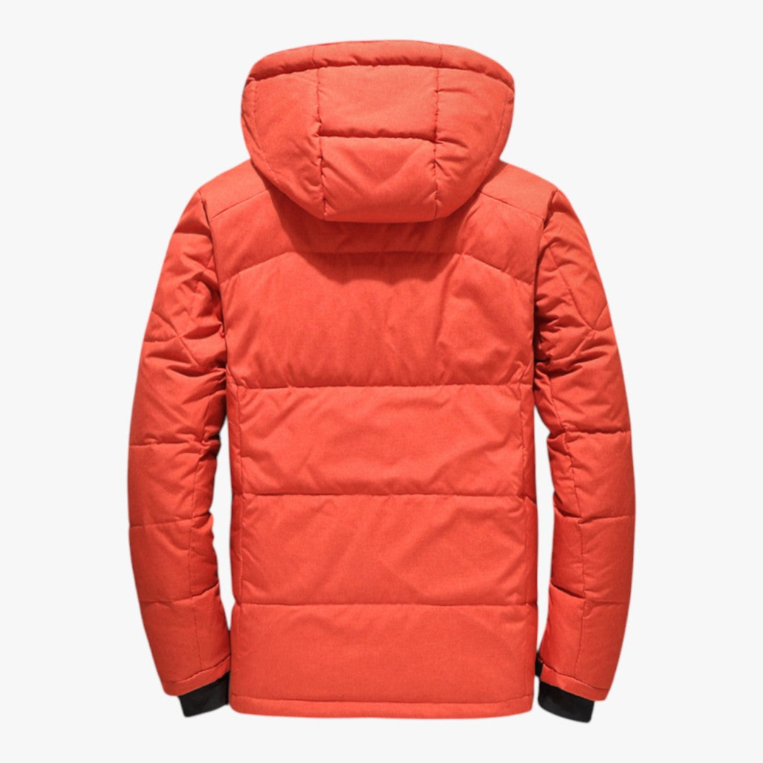 Herren Skijacke mit Taschen und Reißverschluss | Winter