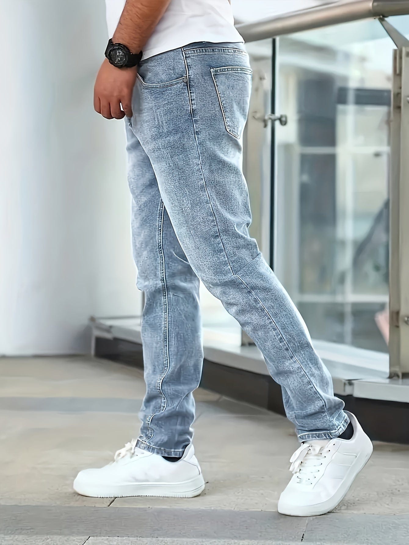 Herren Stretch Jeans mit flexibler Passform | Bequem und modern