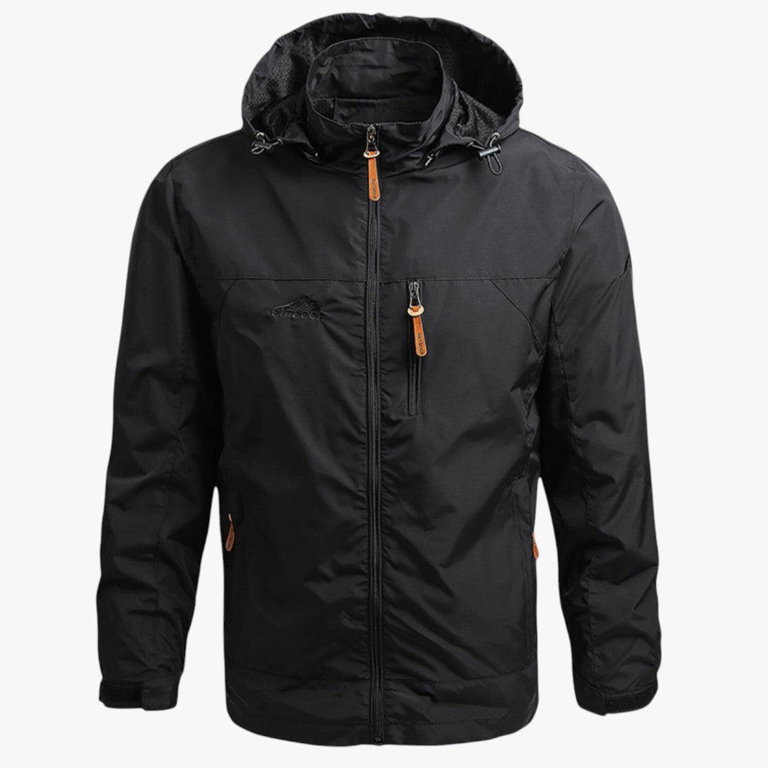 Herren Winterjacke mit Kapuze und Taschen | Kurz