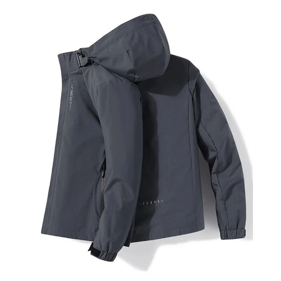 Leichte Damen Winter Skijacke mit Kapuze | Kurz